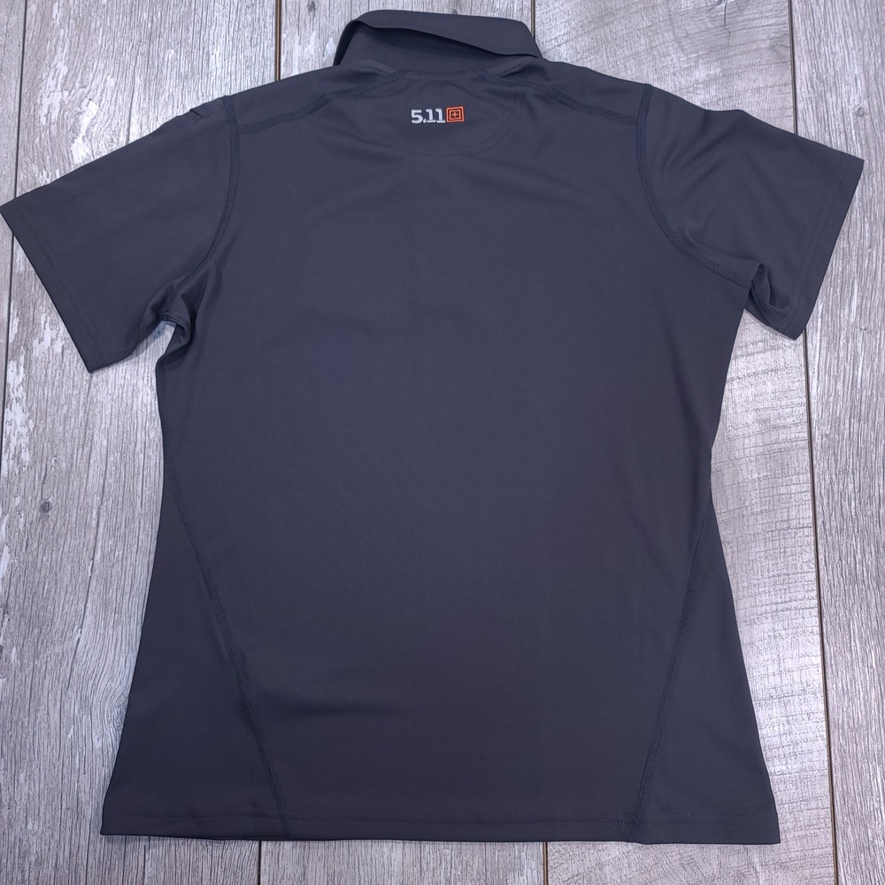 5.11 Tactical Pinnacle Polo Women XS Charcoal Grey Snag Resistant 61026